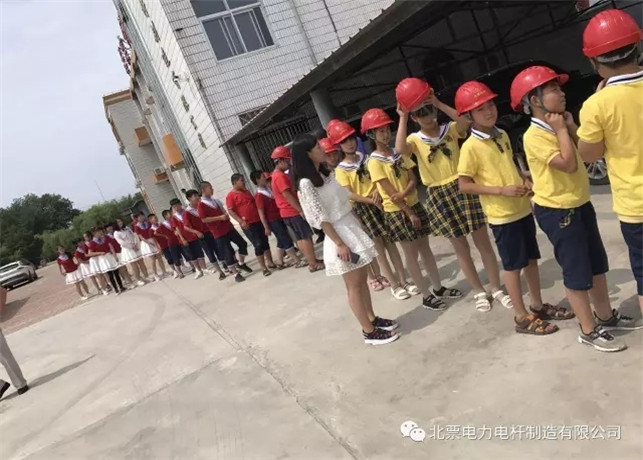 兴顺德农场学校师生来我厂进行德育实践活动参观